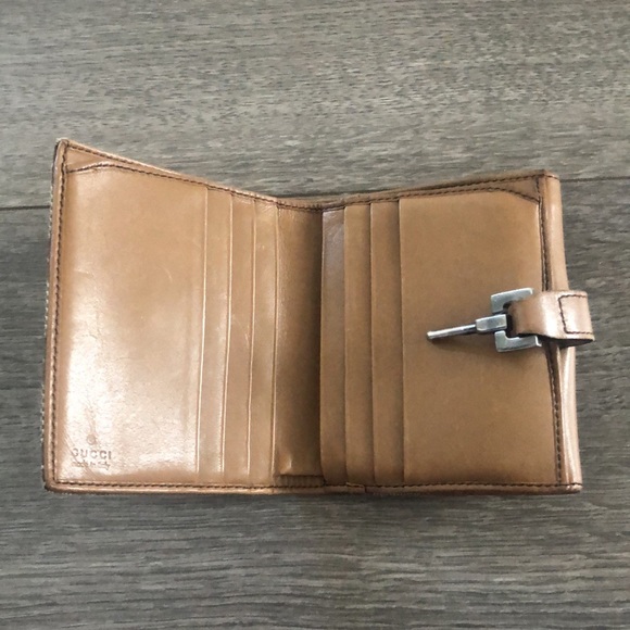 Jackie GG Canvas Compact Wallet - Picture 4 of 5